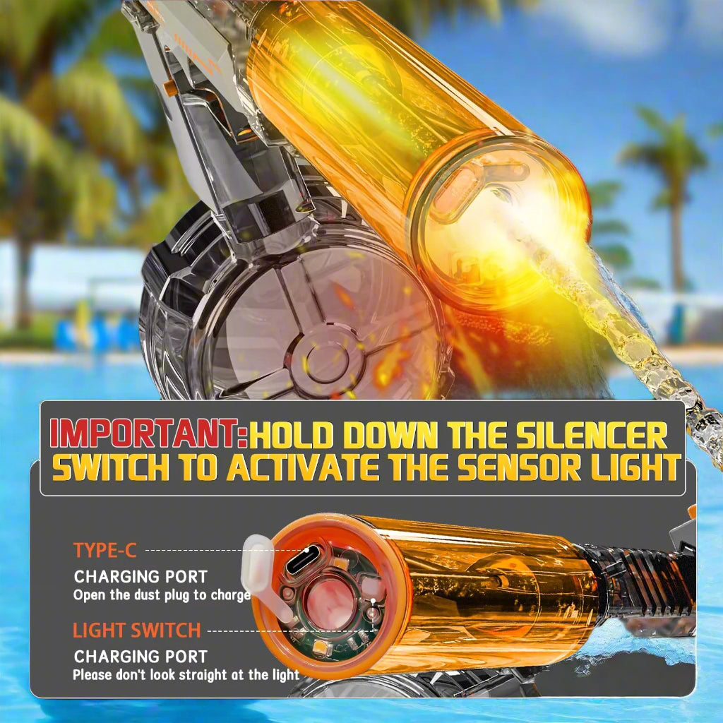 Battery Powered Water Gun